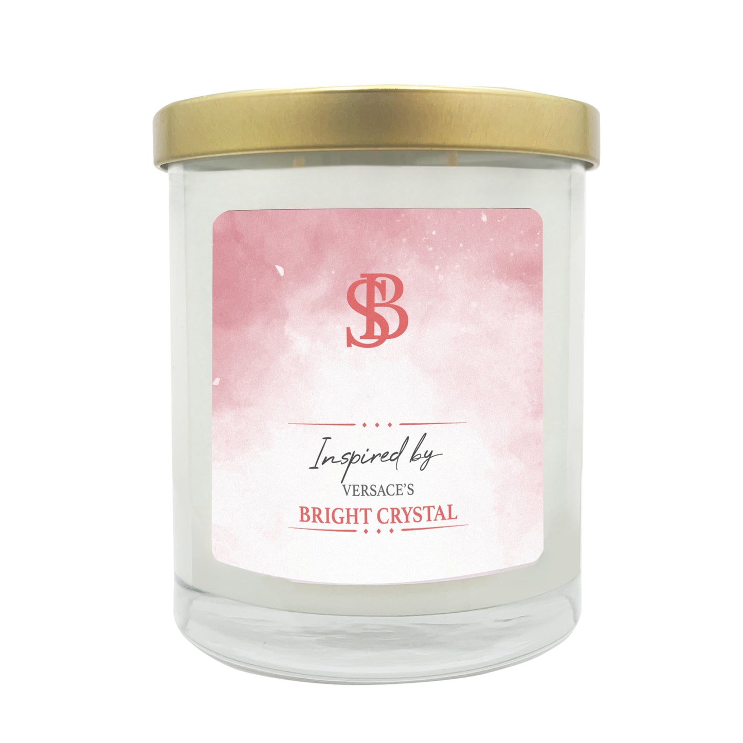 INSPIRED BY VERSACE'S BRIGHT CRYSTAL | Soy Scented Candle 11 oz