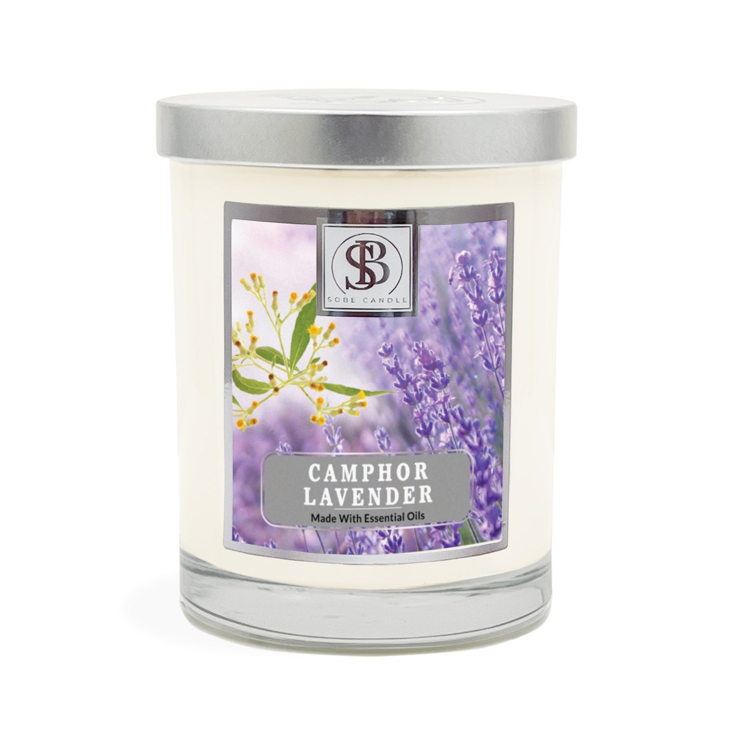 CAMPHOR LAVENDER | Soy Scented Candle 11 oz