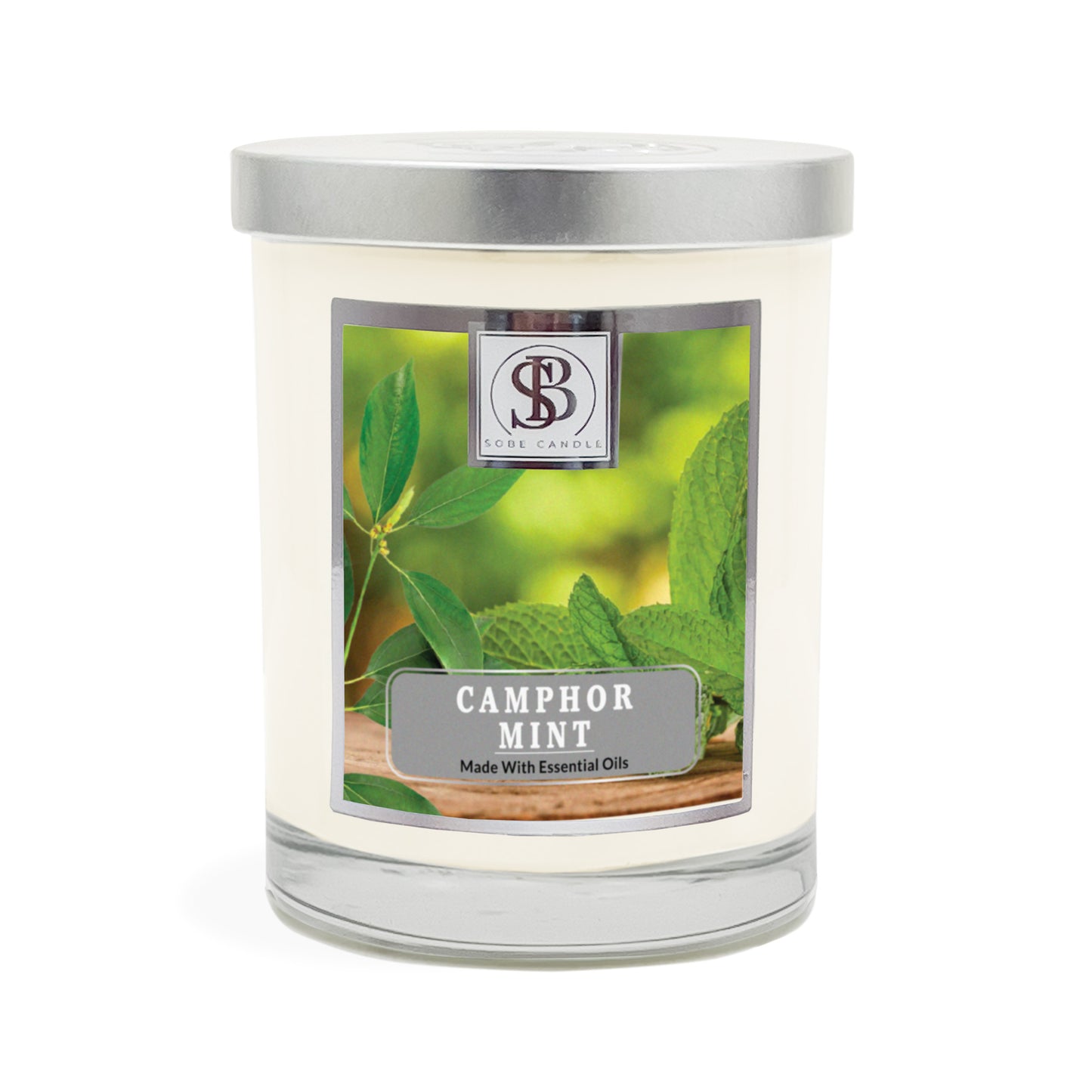 CAMPHOR MINT | Soy Scented Candle 11 oz