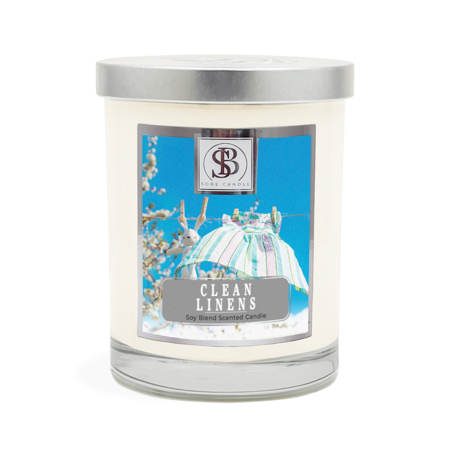 CLEAN LINENS | Soy Scented Candle 11 oz