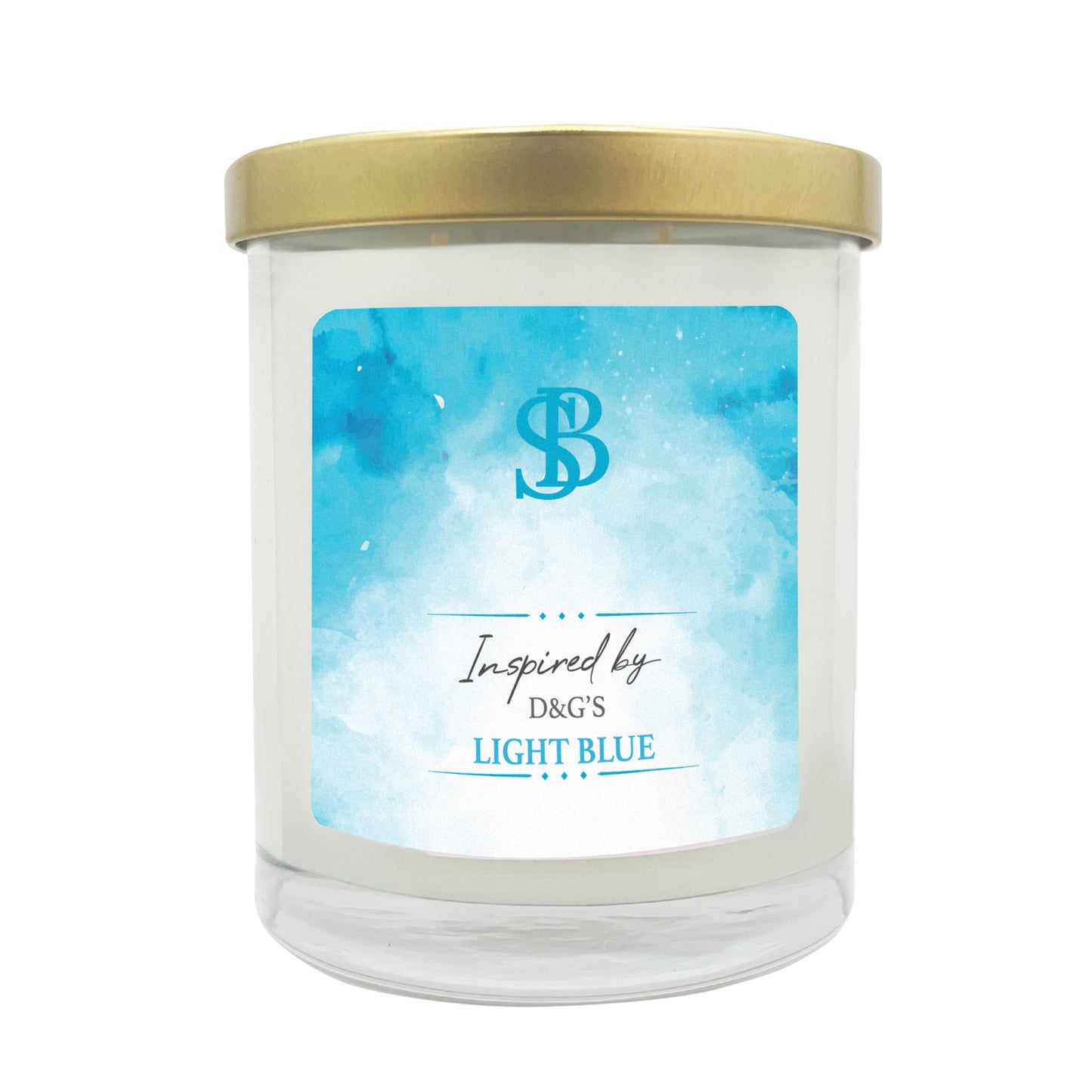 INSPIRED BY D&G'S LIGHT BLUE | Soy Scented Candle 11 oz