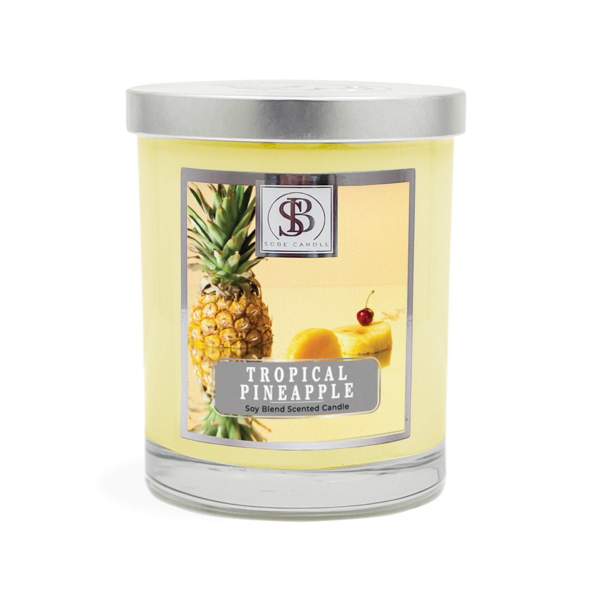 TROPICAL PINEAPPLE | Soy Scented Candle 11 oz
