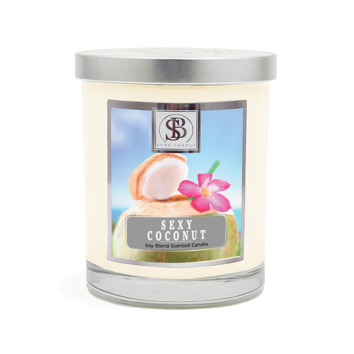 SEXY COCONUT | Soy Scented Candle 11 oz
